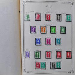 Collection timbres de France 1981-1993 neufs** complet en album Yvert.