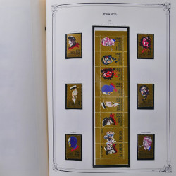 Collection timbres de France 1981-1993 neufs** complet en album Yvert.