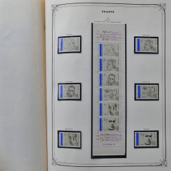 Collection timbres de France 1981-1993 neufs** complet en album Yvert.