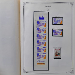 Collection timbres de France 1981-1993 neufs** complet en album Yvert.