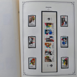 Collection timbres de France 1981-1993 neufs** complet en album Yvert.