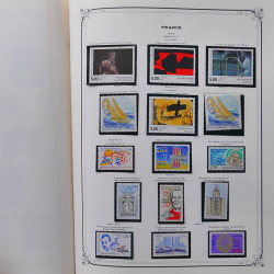 Collection timbres de France 1981-1993 neufs** complet en album Yvert.