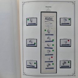 Collection timbres de France 1981-1993 neufs** complet en album Yvert.