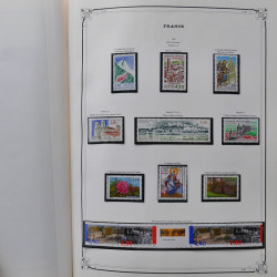 Collection timbres de France 1981-1993 neufs** complet en album Yvert.