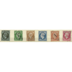 Petite étude de piquage de Susse sur les timbres Empire.