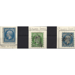 Petite étude de piquage de Susse sur les timbres Empire.