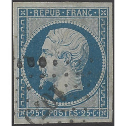 Présidence timbre de France N°10 oblitéré PC 1079.