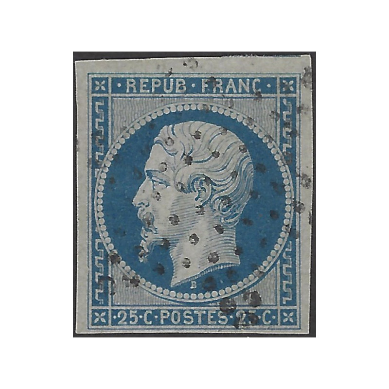 Présidence timbre de France N°10 oblitéré étoile.