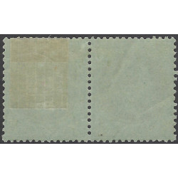 Empire Lauré timbre de France N°25 paire neuf*.