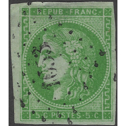Bordeaux timbre de France N°42B oblitéré PC 1053.