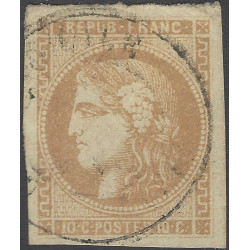 Bordeaux timbre de France N°43A oblitéré.