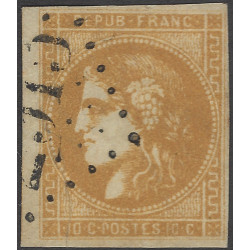 Bordeaux timbre de France N°43Bd oblitéré.