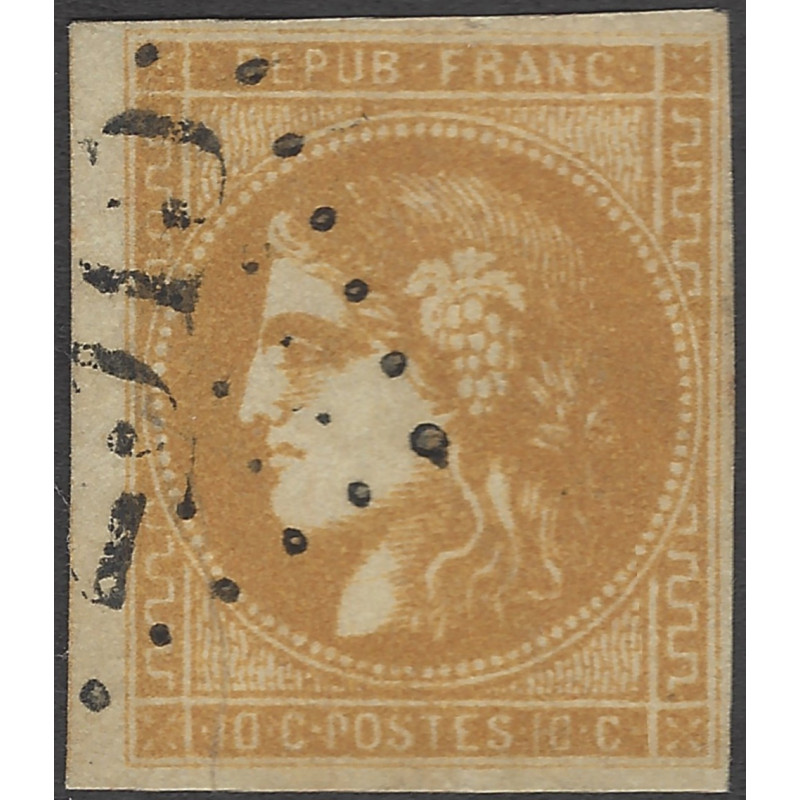 Bordeaux timbre de France N°43Bd oblitéré.