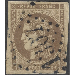 Bordeaux timbre de France N°47 oblitéré.