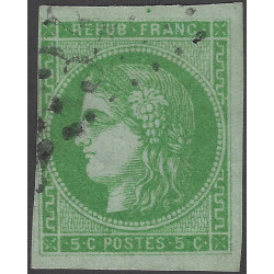 Bordeaux timbre de France N°42B oblitéré.
