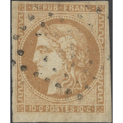 Bordeaux timbre de France N°43A oblitéré.