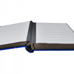 Classeur Lindner 48 pages noires pour timbres-poste.