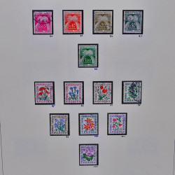 Collection timbres de France 1961-1969 oblitérés complet en album Safe.