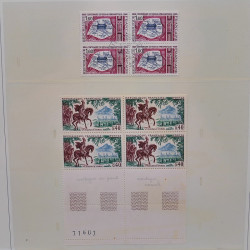 Collection timbres de France 1961-1969 oblitérés complet en album Safe.