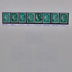 Collection timbres de France 1961-1969 oblitérés complet en album Safe.