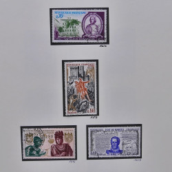 Collection timbres de France 1961-1969 oblitérés complet en album Safe.