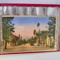 Collection de cartes postales thématiques Costumes Alsaciens en un album.