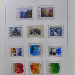 Collection timbres d'Islande 1876-2010 oblitérés dans album Leuchtturm.