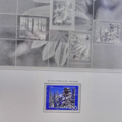 Collection timbres d'Islande 1876-2010 oblitérés dans album Leuchtturm.