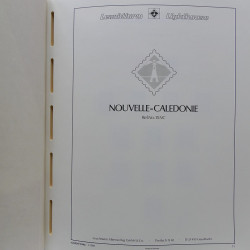 Collection timbres de Nouvelle Calédonie 1959-2014 oblitérés en album Leuchtturm.