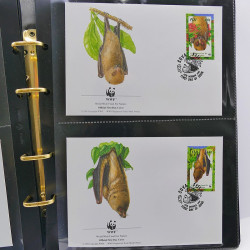 Collection timbres thématiques Animaux WWF en 2 albums.