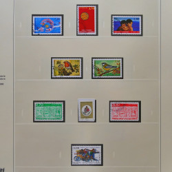 Collection timbres d'Andorre Français 1931-2015 oblitérés en 2 albums Safe.