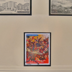 Collection timbres d'Andorre Français 1931-2015 oblitérés en 2 albums Safe.