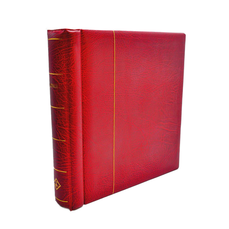 Collection timbres d'Australie 1996-2010 oblitérés en album Leuchtturm.