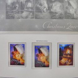 Collection timbres d'Australie 1996-2010 oblitérés en album Leuchtturm.