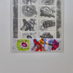 Collection timbres d'Australie 1996-2010 oblitérés en album Leuchtturm.