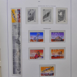 Collection timbres d'Australie 1996-2010 oblitérés en album Leuchtturm.