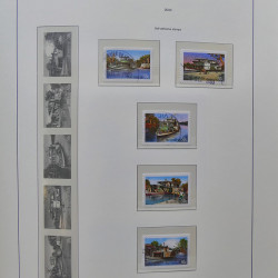 Collection timbres d'Australie 1996-2010 oblitérés en album Leuchtturm.