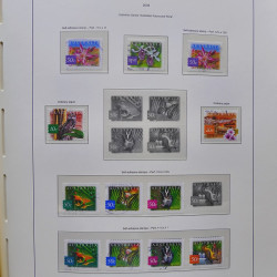 Collection timbres d'Australie 1996-2010 oblitérés en album Leuchtturm.