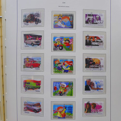 Collection timbres d'Australie 1996-2010 oblitérés en album Leuchtturm.