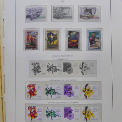 Collection timbres d'Australie 1996-2010 oblitérés en album Leuchtturm.