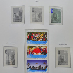 Collection timbres d'Australie 1996-2010 oblitérés en album Leuchtturm.