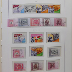 Collection timbres d'Australie 1996-2010 oblitérés en album Leuchtturm.