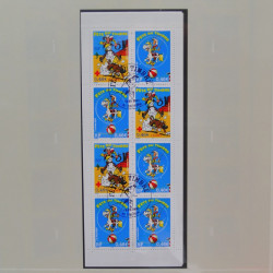 Collection timbres de France 2002-2004 oblitérés en album Safe.