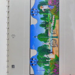 Collection timbres de France 2002-2004 oblitérés en album Safe.