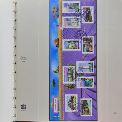 Collection timbres de France 2002-2004 oblitérés en album Safe.