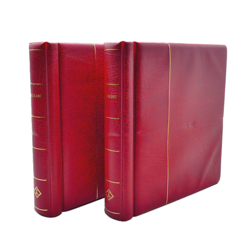 Collection timbres de Nouvelle Zélande 1931-2015 oblitérés en 2 albums Leuchtturm.