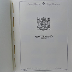 Collection timbres de Nouvelle Zélande 1931-2015 oblitérés en 2 albums Leuchtturm.