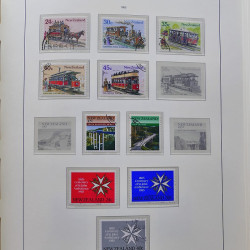 Collection timbres de Nouvelle Zélande 1931-2015 oblitérés en 2 albums Leuchtturm.