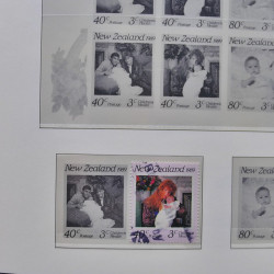 Collection timbres de Nouvelle Zélande 1931-2015 oblitérés en 2 albums Leuchtturm.