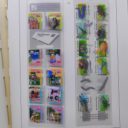 Collection timbres de Nouvelle Zélande 1931-2015 oblitérés en 2 albums Leuchtturm.